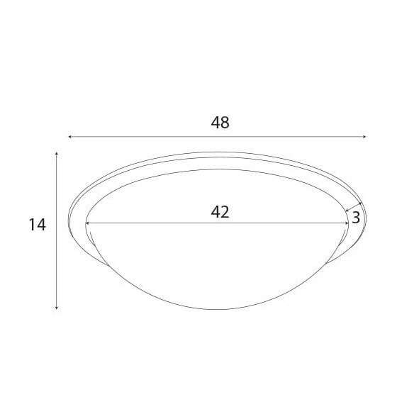 Cвітильник Maxlight C0238 Plafon Lotto 48cm
