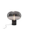 Настільна лампа Maxlight T0057 Moonstone Smoke Glass + Black Marble