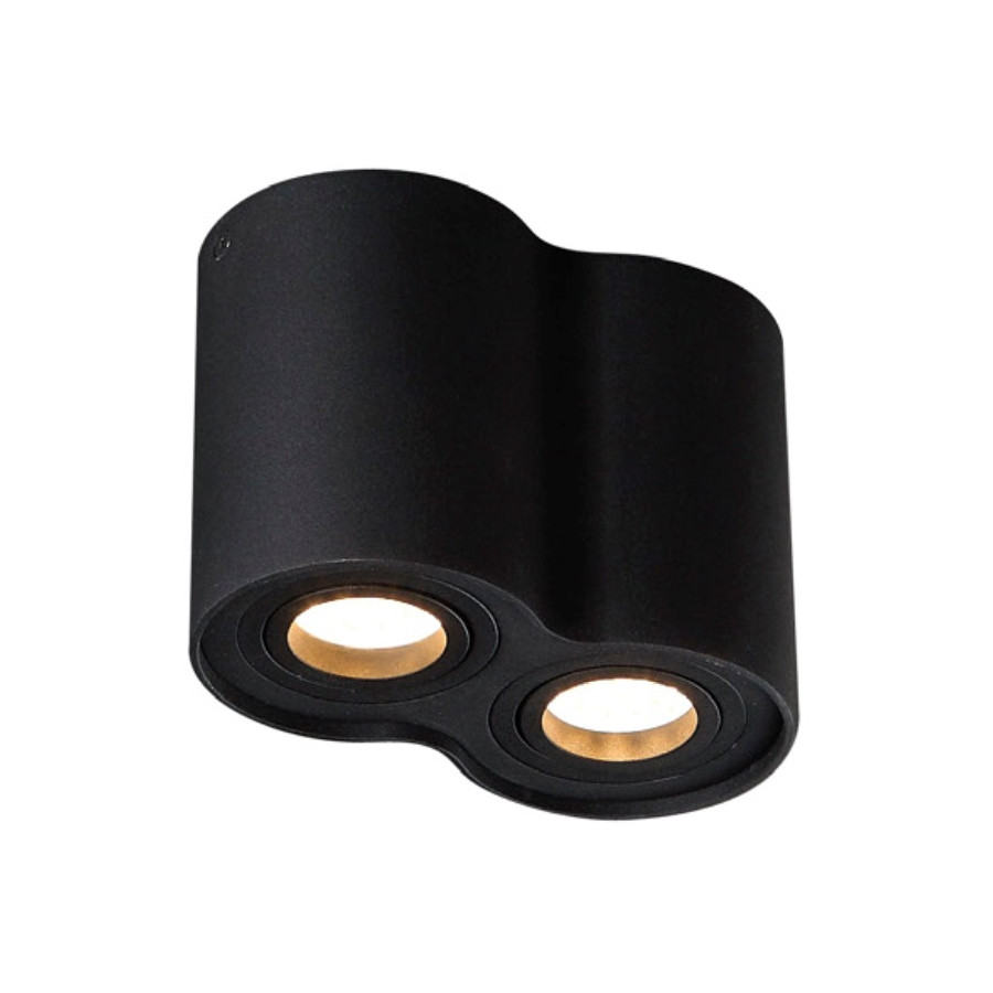 Точковий Світильник Maxlight Basic Round II BK C0086