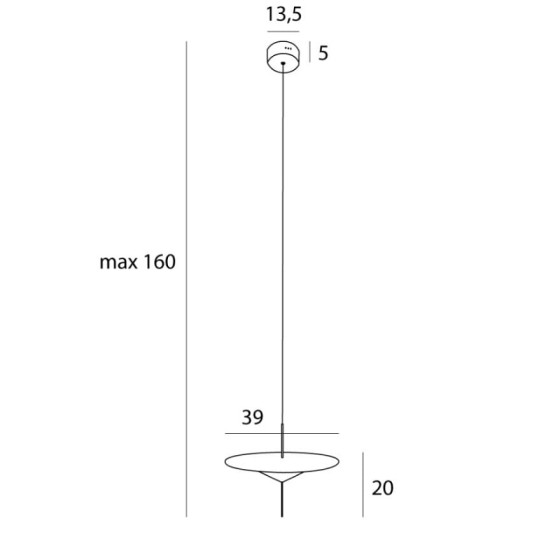 Підвісна Лампа Maxlight P0555 Cone II Чорна