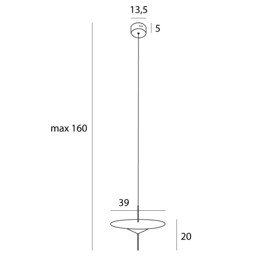 Підвісна Лампа Maxlight P0555 Cone II Чорна