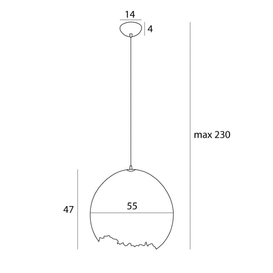 Підвісна Лампа Maxlight P0539 Біла