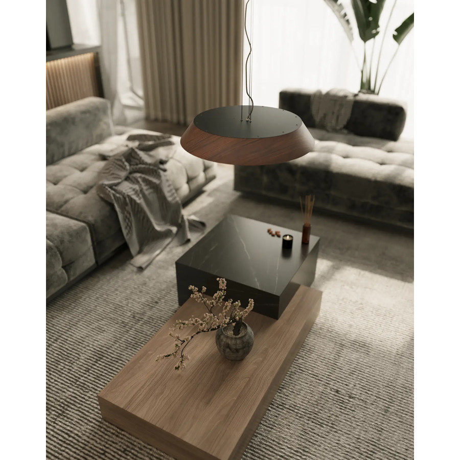 Підвісна лампа Maxlight P0551 Tamago Dark Walnut Wood