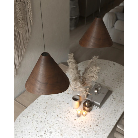 Підвісна лампа Maxlight P0548 Sakura Darkwalnut Wood