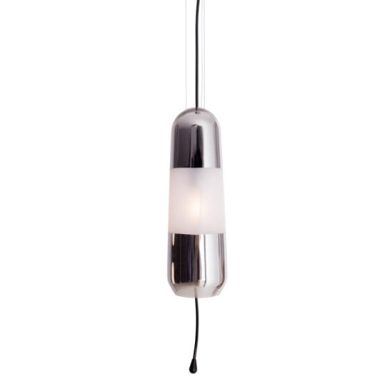 Підвісна лампа Maxlight P0590 Mauri 1 Smoky Glass
