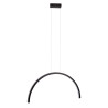 Підвісна лампа Maxlight P0519 Trio Arc I Matt Black