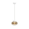 Підвісна лампа Maxlight P0518 Moonstone Amber Glass + White Marble