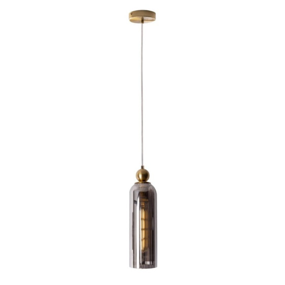 Підвісна лампа Maxlight P0511 Campanila Smoky Glass