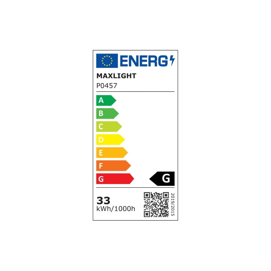 Підвісна лампа Maxlight P0457 Золота 1x33W LED
