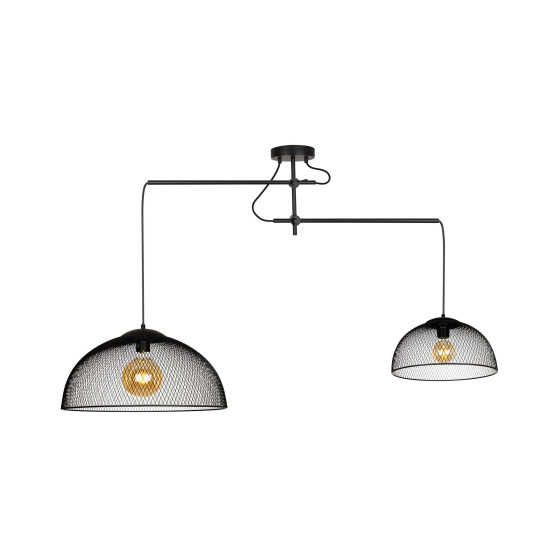Підвісна лампа Maxlight Concept P0455 Чорна 2x60W E27