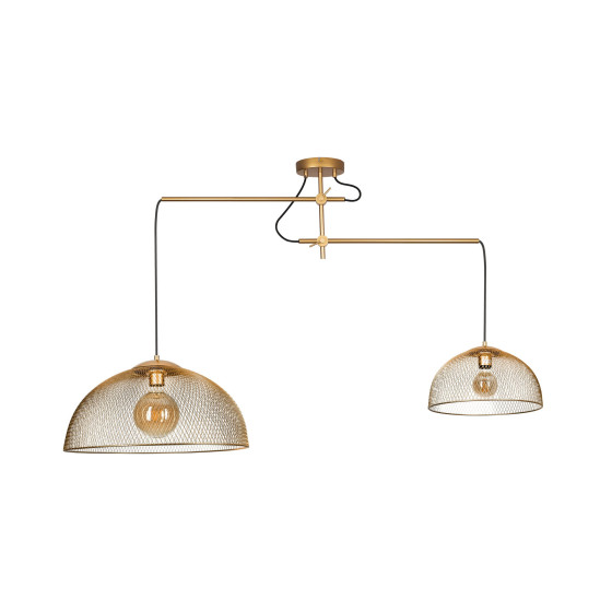 Підвісна лампа Maxlight Concept P0454 Золота 2x60W E27