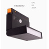 Лінійний прожектор Maxlight "книжка"для магнітного шинопроводу 6W 3000K DALI M0007D