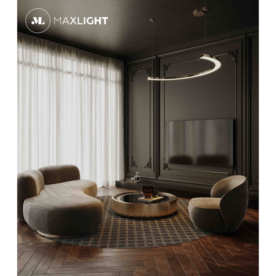 Підвісна Лампа Maxlight Lotus P0422D Золота
