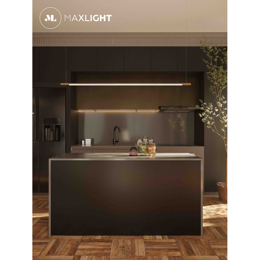 Підвісна Лампа Maxlight Organic Horizon P0356D Золота