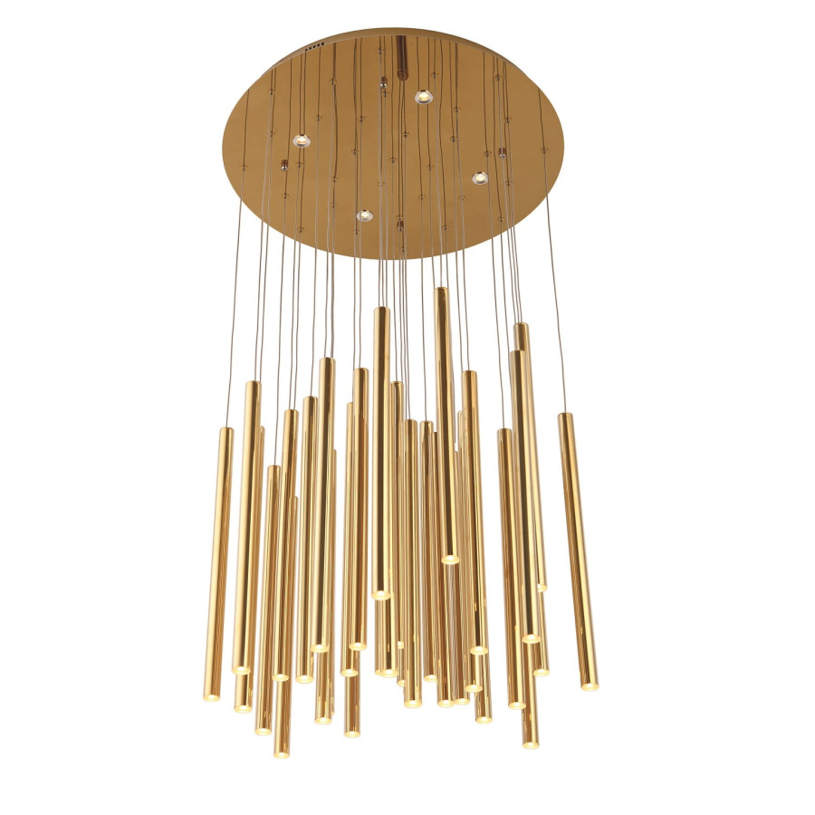 Підвісна Лампа Maxlight Organic Gold P0242D Золота