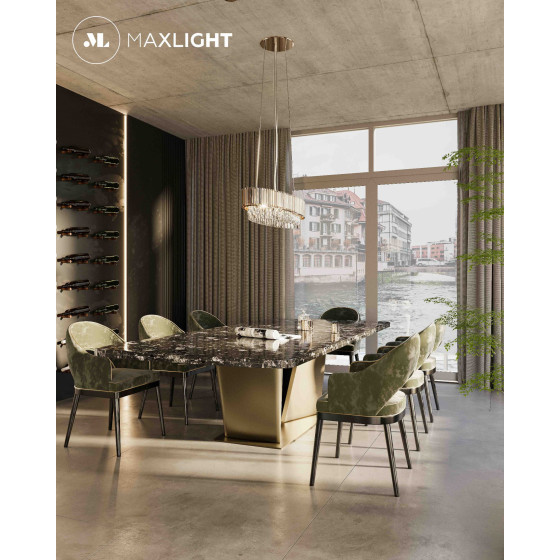 Maxlight Passion P0352 Лампа Wisząca Золота