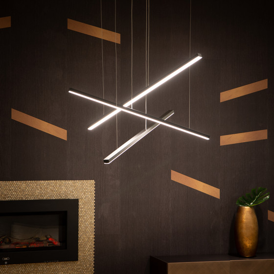 Maxlight Trio P0311 Підвісна Лампа Чорна