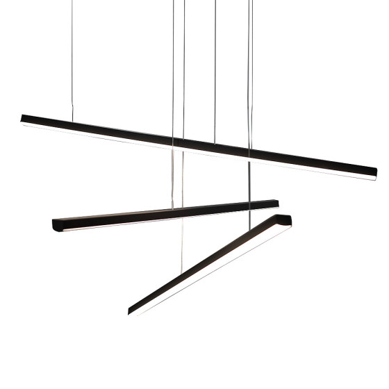 Maxlight Trio P0311 Підвісна Лампа Чорна