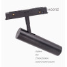 Прожектор поворотний Maxlight для магнітного шинопроводу 8W 24° 2700K-5000K ZigBee M0011Z