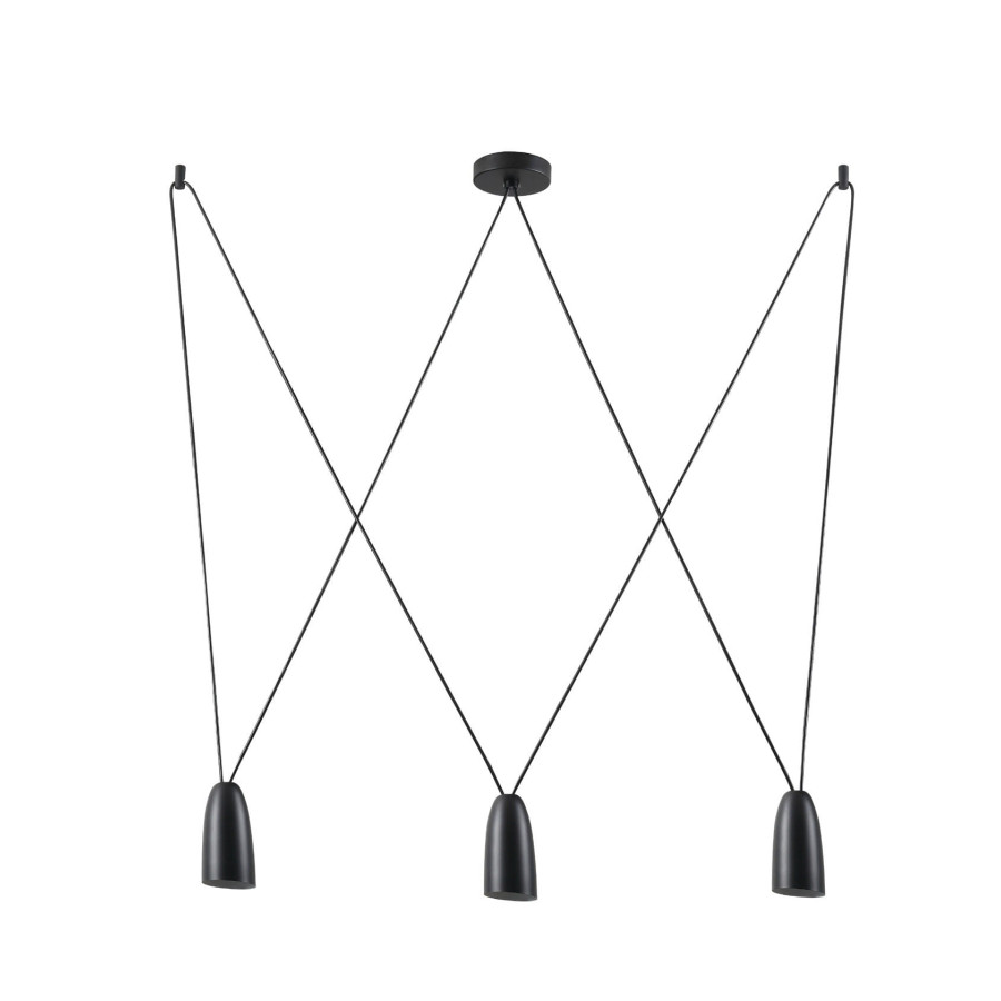 Підвісна Лампа Maxlight Sistema P0399 Чорна