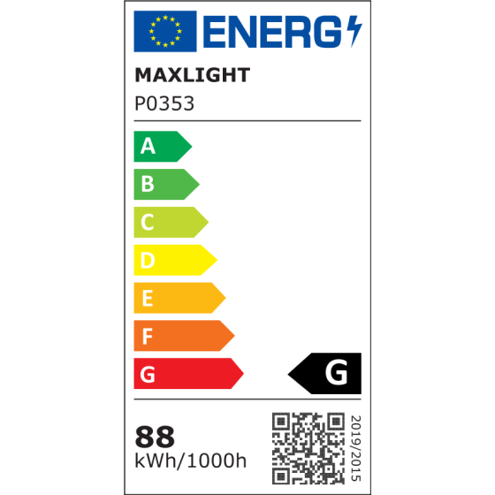 Підвісна Лампа Maxlight Tipi P0353 Чорна