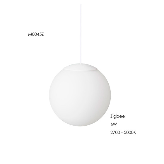 Світильник Maxlight у вигляді шару для магнітного шинопроводу 6W 2700K-5000K ZigBee M0045Z