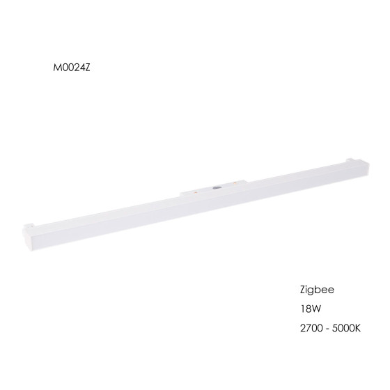 Лінійний світильник Maxlight  для магнітного шинопроводу ZigBee 18W 2700K-5000K M0024Z