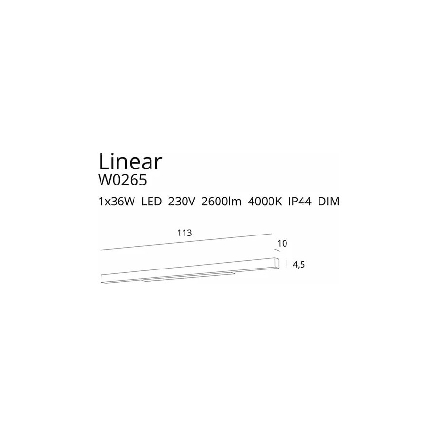 Бра Linear