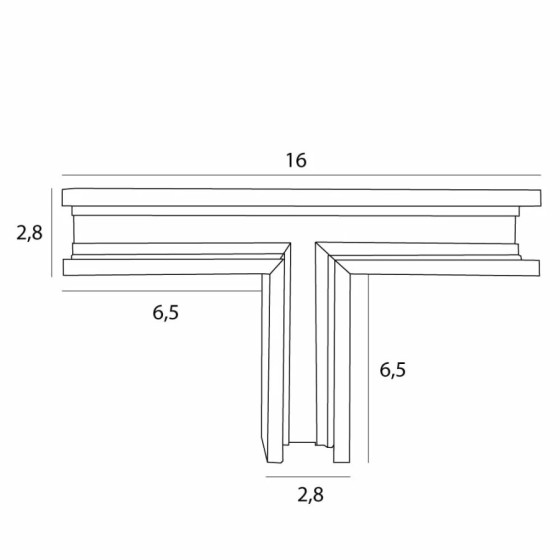 Magnetic T-junction low-profile surface track for MT0011/MT0012