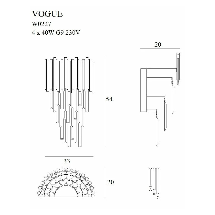 Бра Vogue