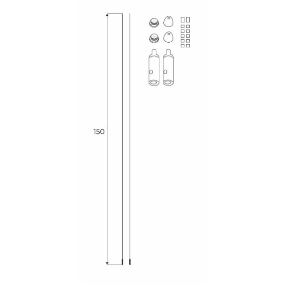 Magnetic Suspension kit for tracks