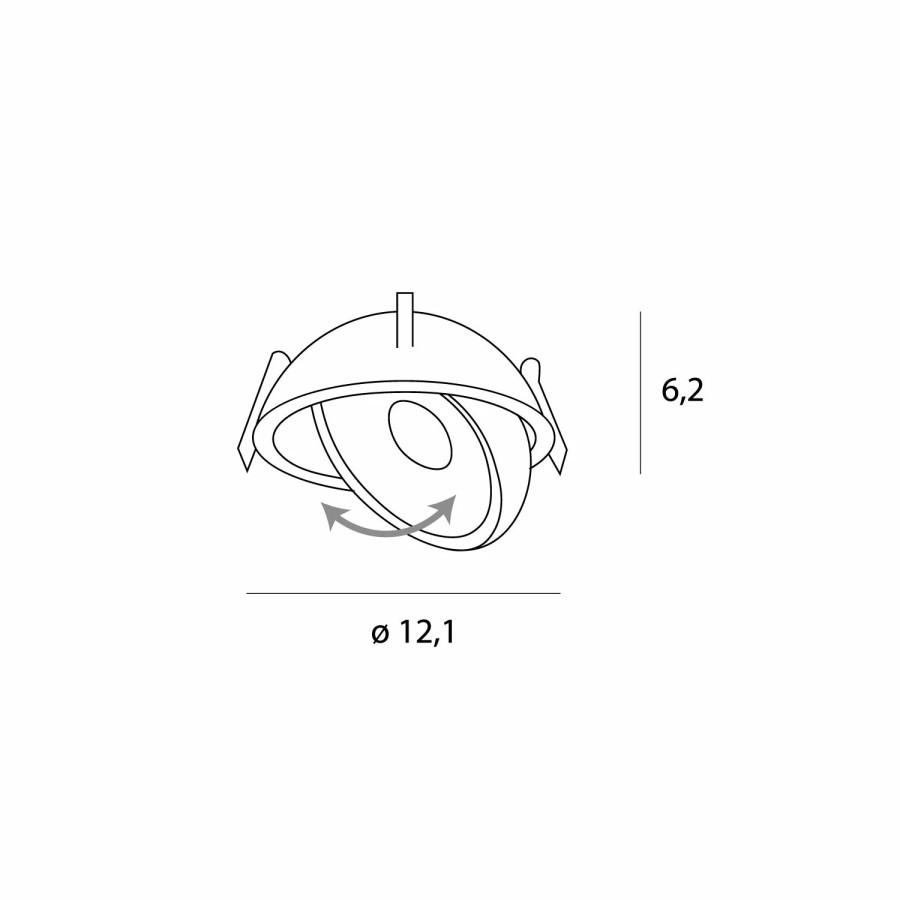 Recessed Lamp Vector 10W