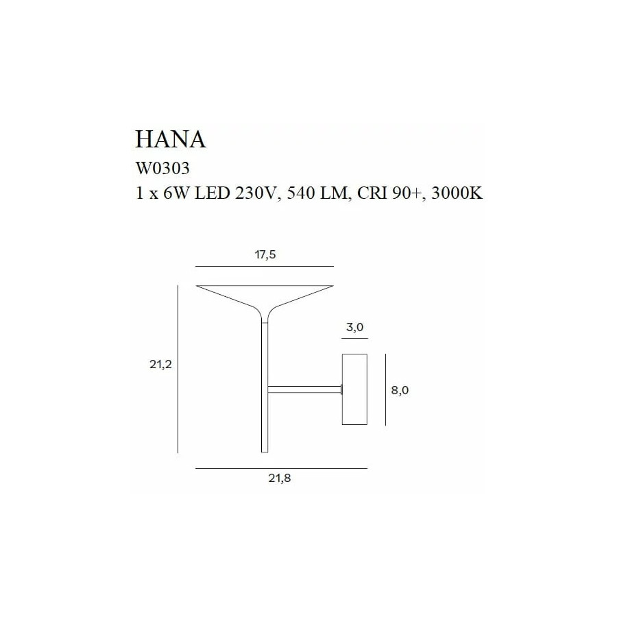 Бра Hana