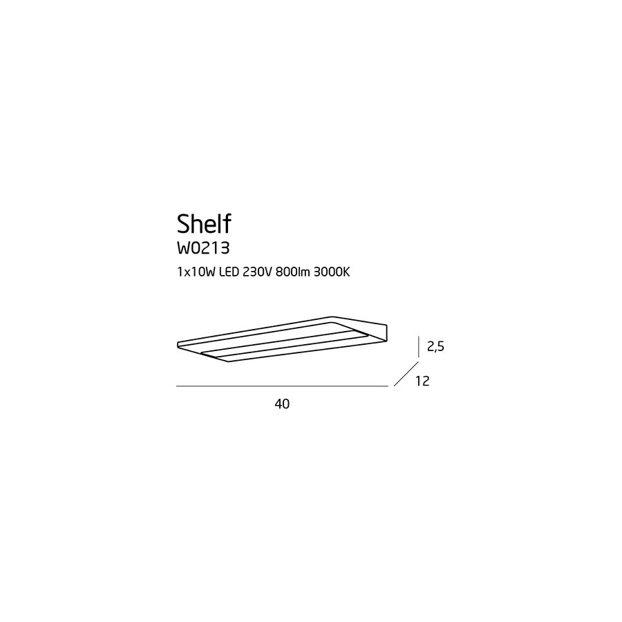Бра Shelf