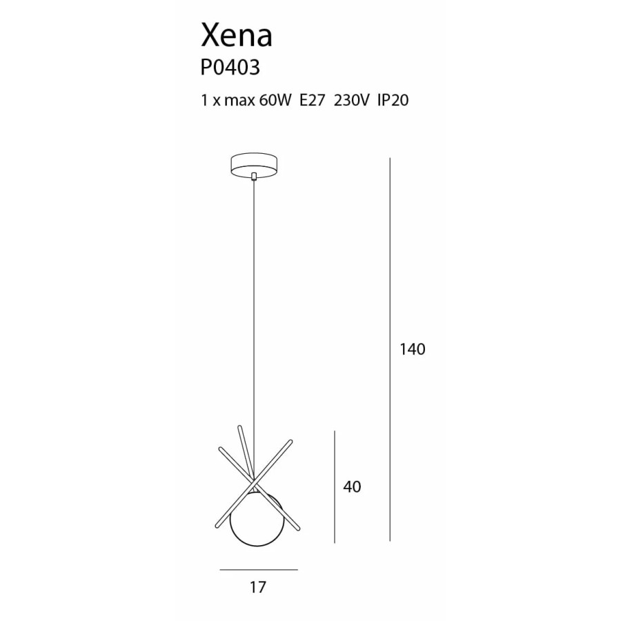 Підвісний світильник  Xena