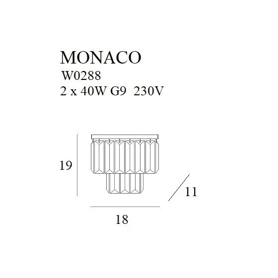 Бра Monaco
