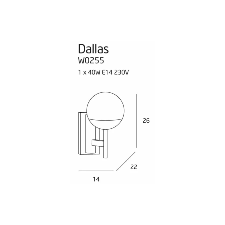 Бра Dallas