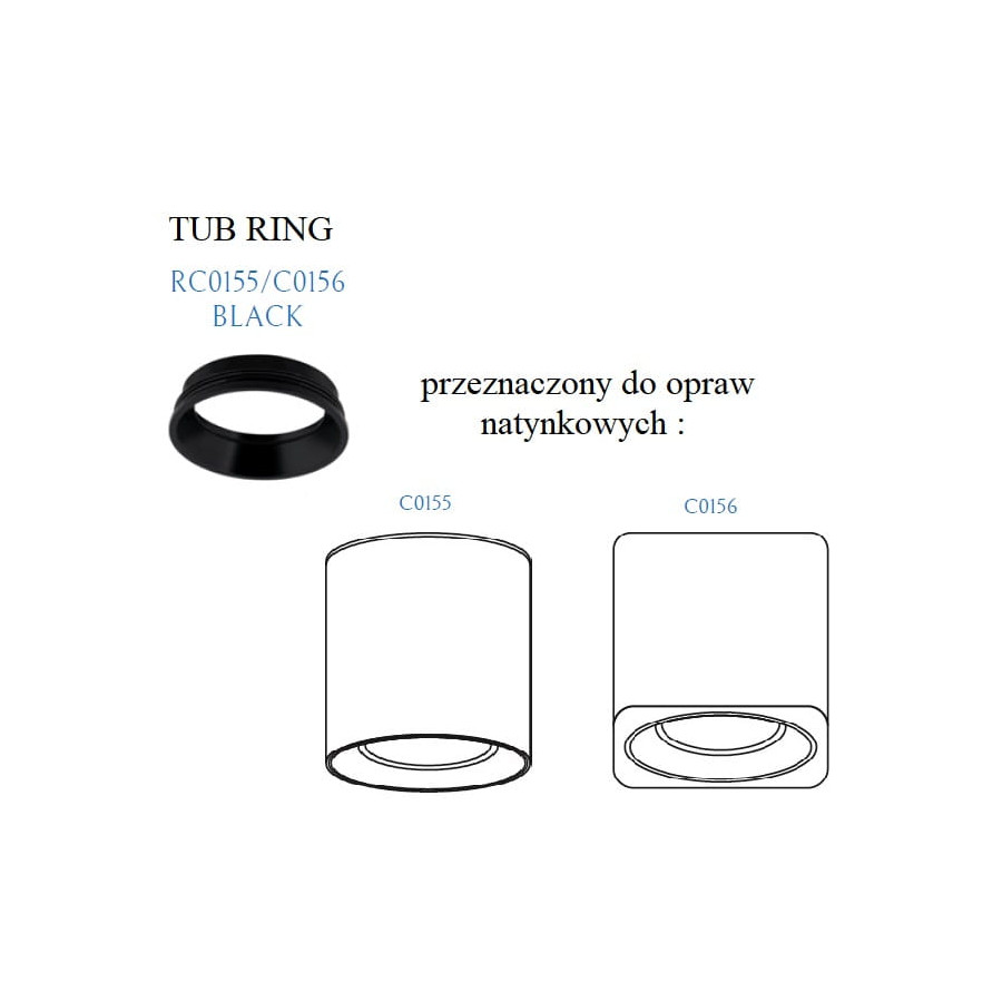Декоративнe кільце Maxlight Tub RC0155/0156