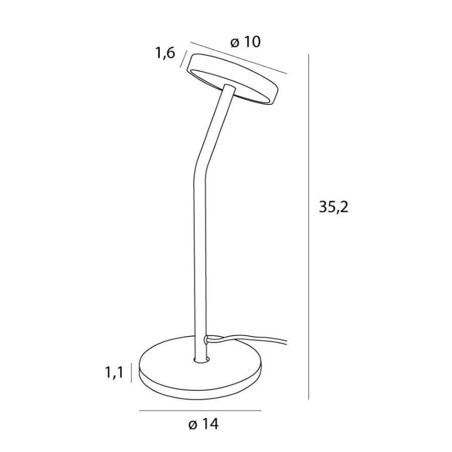 Настільна лампа Maxlight T0061 Ibiza