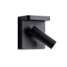 Настінний світильник Maxlight W0374 Lofer Kinkiet Black