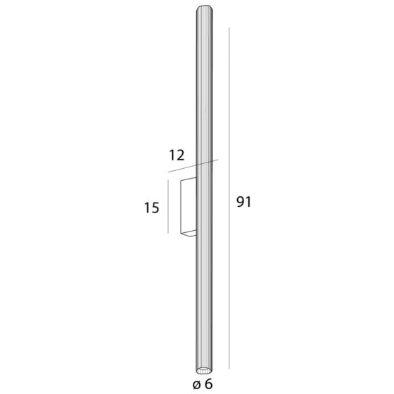 Настінний світильник Maxlight W0367 Kinkiet Fayette