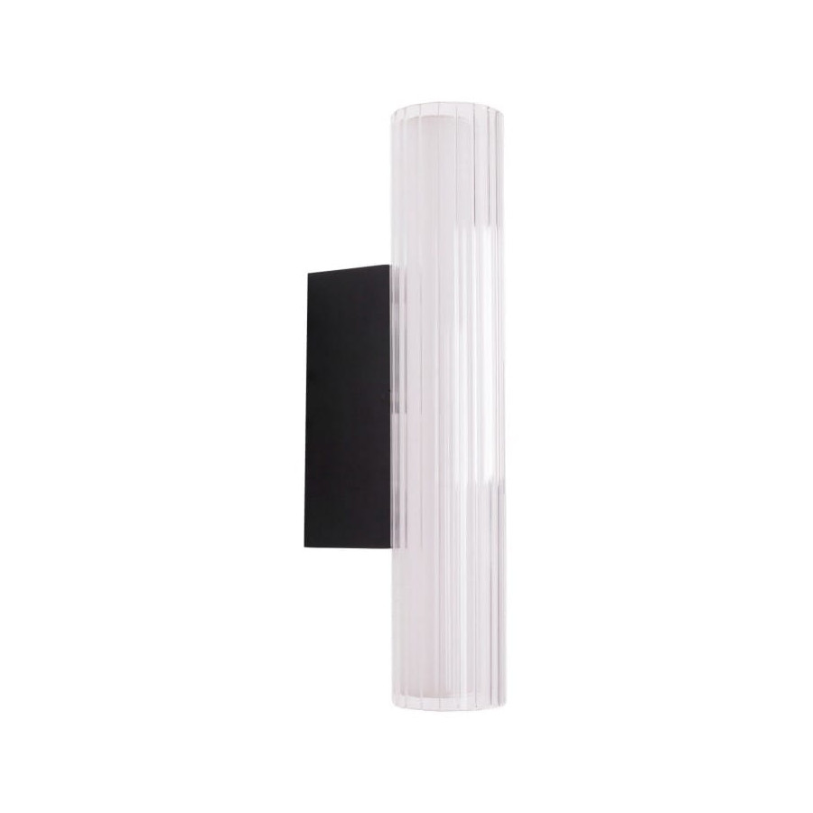 Опис настінного світильника Maxlight W0363 Kinkiet Fayette 31cm 6W Чорний IP44 3000K