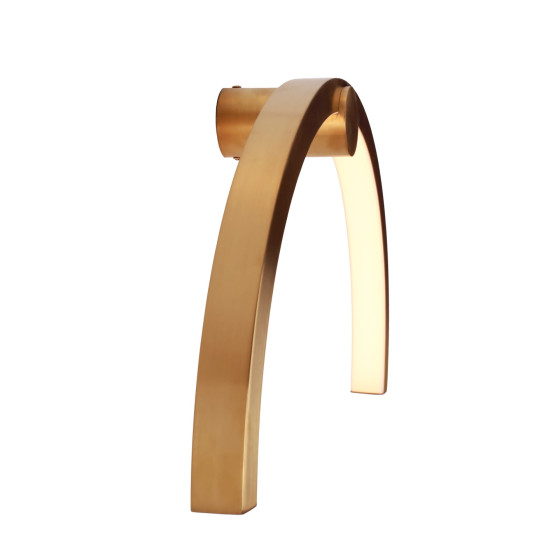 Настінний світильник Maxlight W0336 Kinkiet Trio Arc Brushed Gold IP44