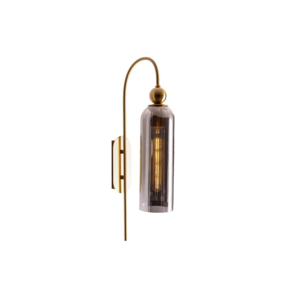 Настінний світильник Maxlight W0333 Kinkiet Campanila Smoky Glass